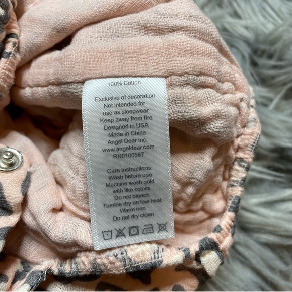 Angel dear leopard printed one piece - Picture 6 of 6